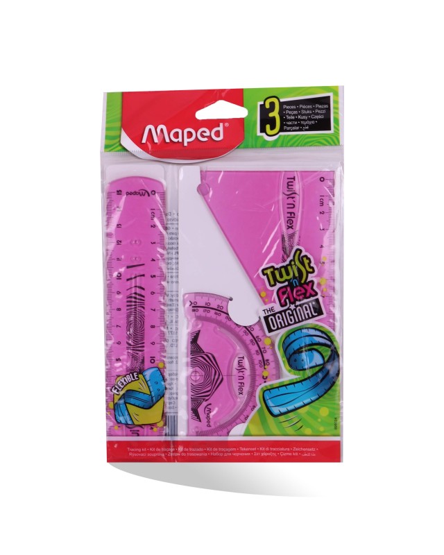 POCH GEO 15CM FLEXIBLE MAPED