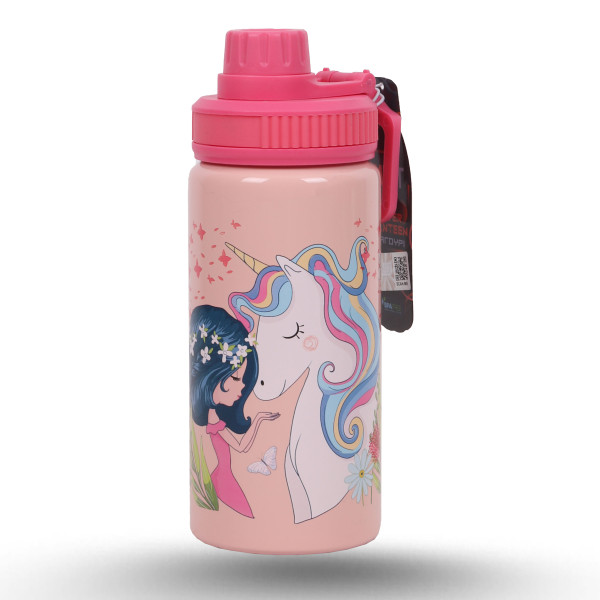 Bouteille d'eau 500ml En Aluminuim - Must Team - Unicorn