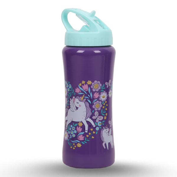 Bouteille d'Eau 500ml En Aluminuim - Must Team - Unicorn