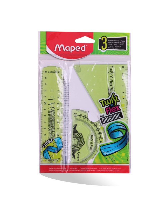 POCH GEO 15CM FLEXIBLE MAPED