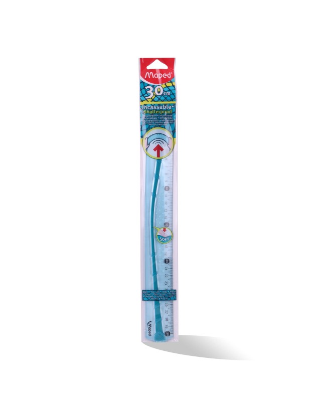 REGLE PLAT 30CM INCASSABLE MAPED