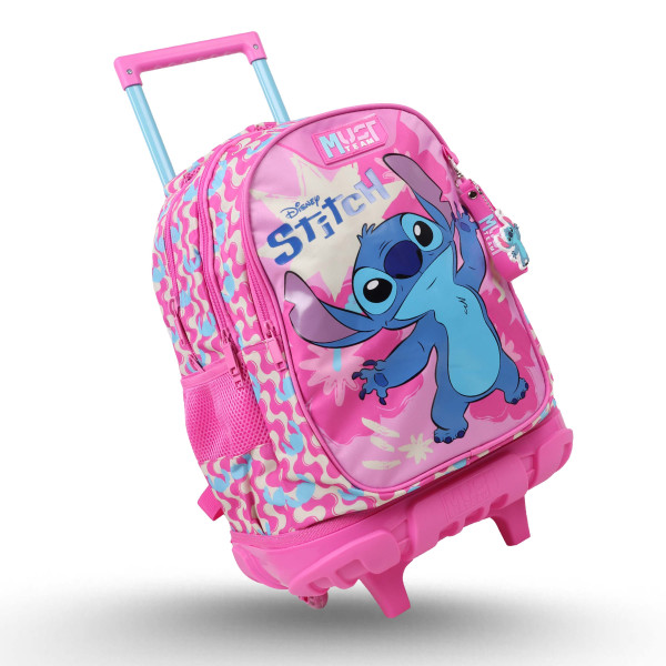 Sac à dos à roulettes – Must Team Disney - Stitch