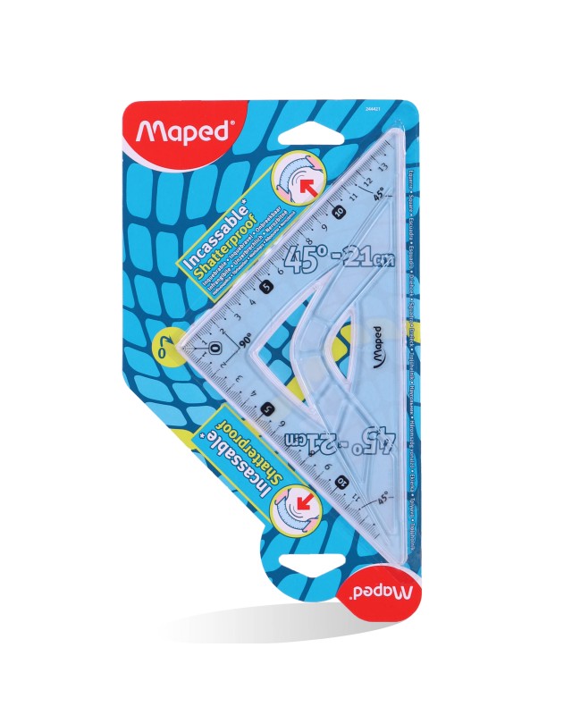 EQUERRE 20/45 INCASSABLE MAPED