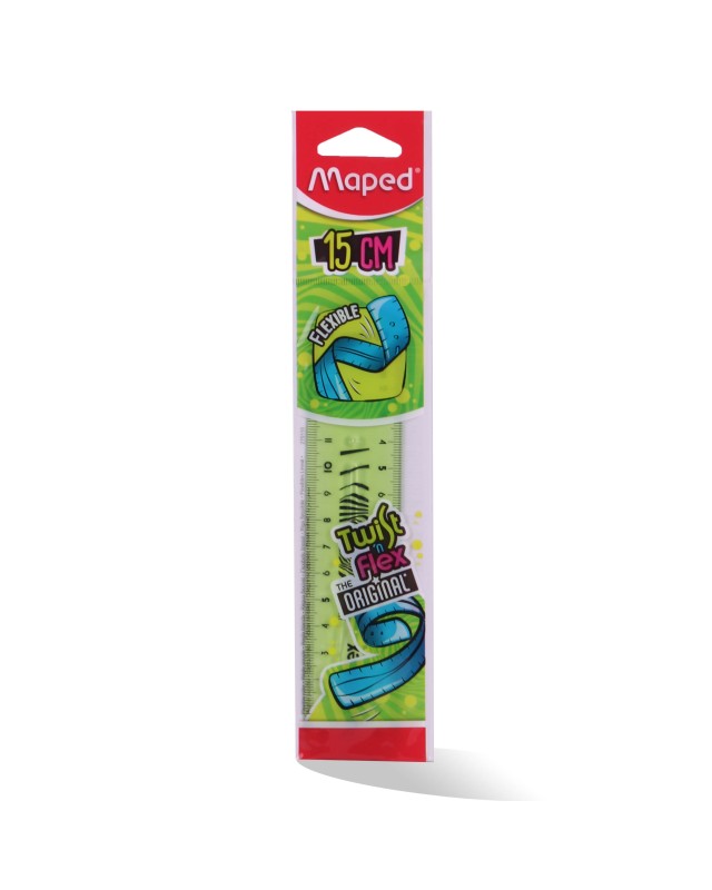 REGLE PLAT 15CM FLEXIBLE ORIGINAL MAPED