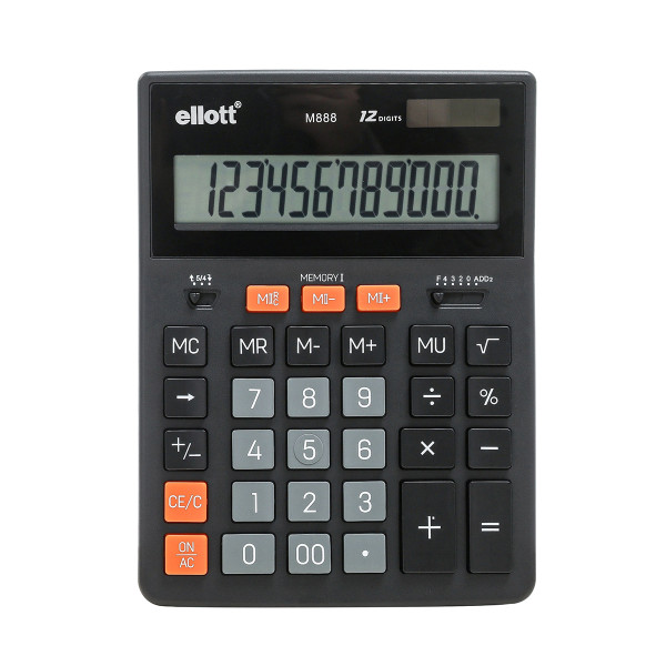 CALCULATRICE DE BUREAU M888 ELLOTT