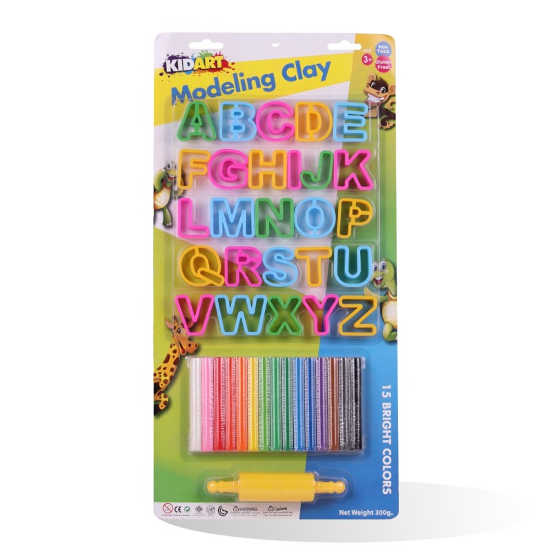 PATE A MODELER DE 15 + CHIF + ALPH KIDART