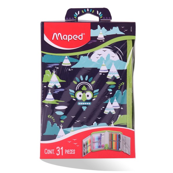 TROUSSE GARNIE VIOLET MAPED