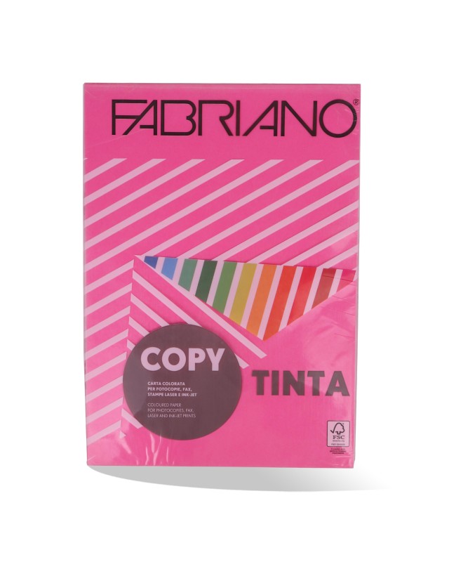 RAME PAPIER A4 80GR FABRIANO FUSCIA
