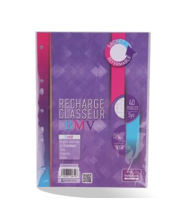 RECHARGE CLASSEUR GM BMV YAMAMA
