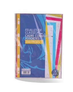 RECHARGE CLASSEUR 200P QUADRIER SELECTA