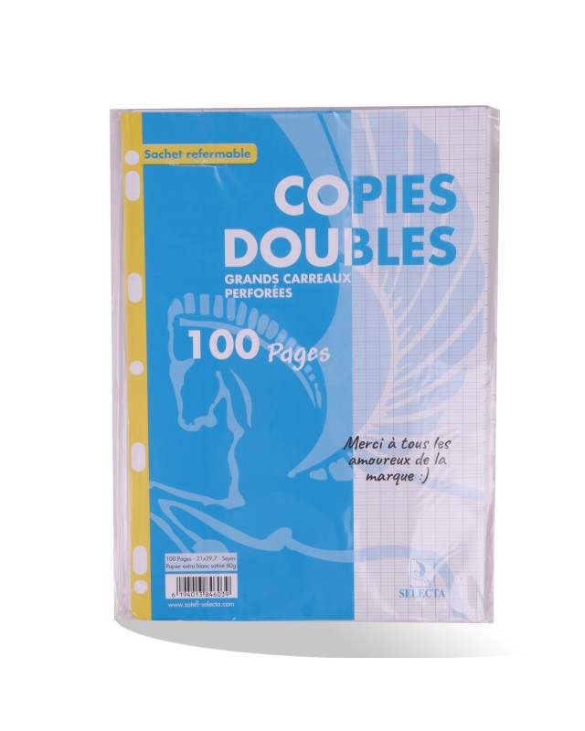 DOUBLE FEUILLE PERFORE GM 100P SELECTA
