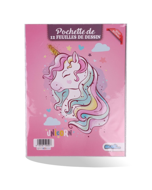 POCHETTE DE DESSIN 12F MUST KO NEW