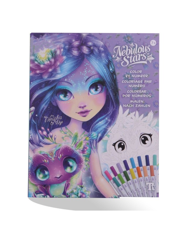 CARNET DE COLORIAGE NUMERO NEBULOUS STARS