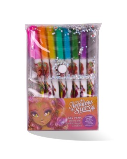 POCH DE 8 STYLO GEL NEBULOUS STARS