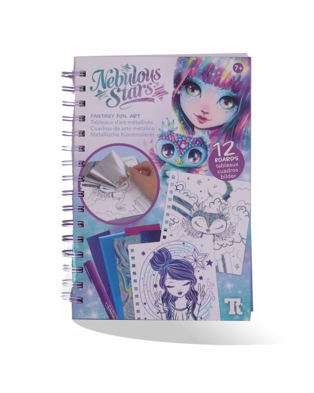 NOTE BOOK A COLORIER NEBULOUS STARS