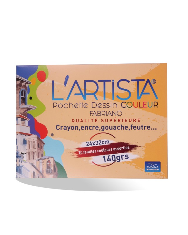 POCH DESSIN COULEUR FABRIANO YAMAMA