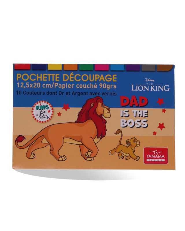 POCH DECOUPAGE PM DISNEY YAMAMA