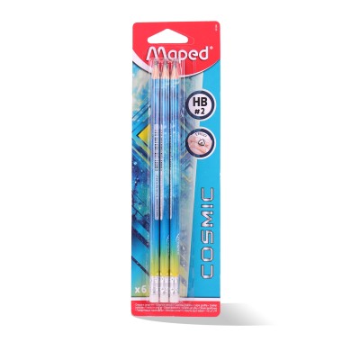 BLISTER DE 6 CRAYON NOIR...