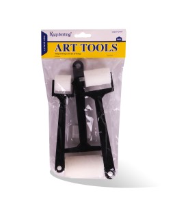 SACHET 3 ROULETTE MOUSSE ART TOOLS FA800-34