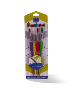 POCH 4 PINCEAUX COULEUR FA800-24