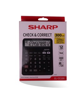CALCULATRICE EL-CC12G SHARP