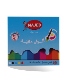 GOUACHE DE 5 COUL MAJED
