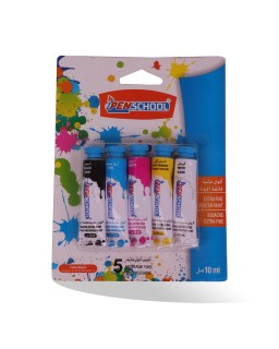 GOUACHE 5COUL PENSCHOOL