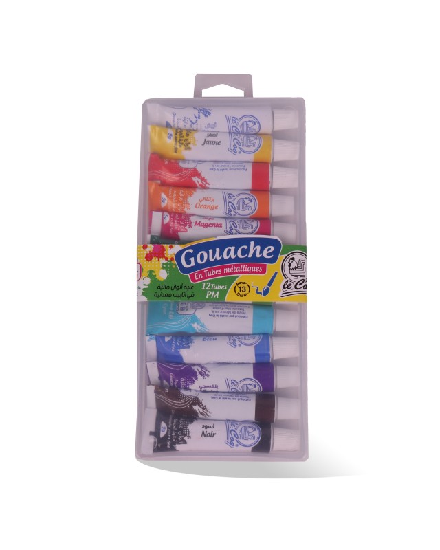 GOUACHE CRISTALE DE 12 LE COQ