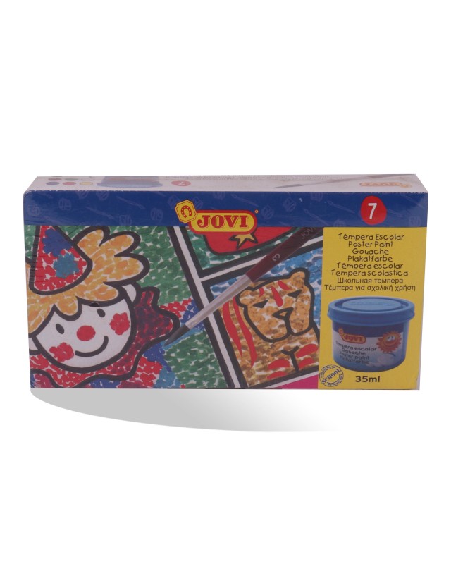 COFFRET DE 7 POTS GOUACHE DE 35ML JOVI
