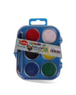 AQUARELLE DE 6 MAJED