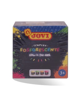 COFFRET DE 4 POTS GOUACHE FLUO DE 35ML JOVI