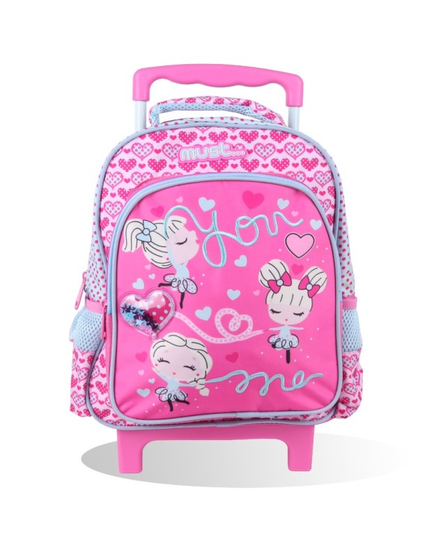 SAC A DOS ENFANT TROLLEY YOU LOVE ME MUST