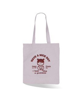 TOTE BAG TOP425-1 HAVE A NICE DAY