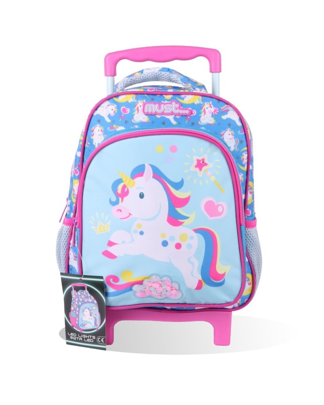 SAC A DOS ENFANT TROLLEY UNICORN MUST