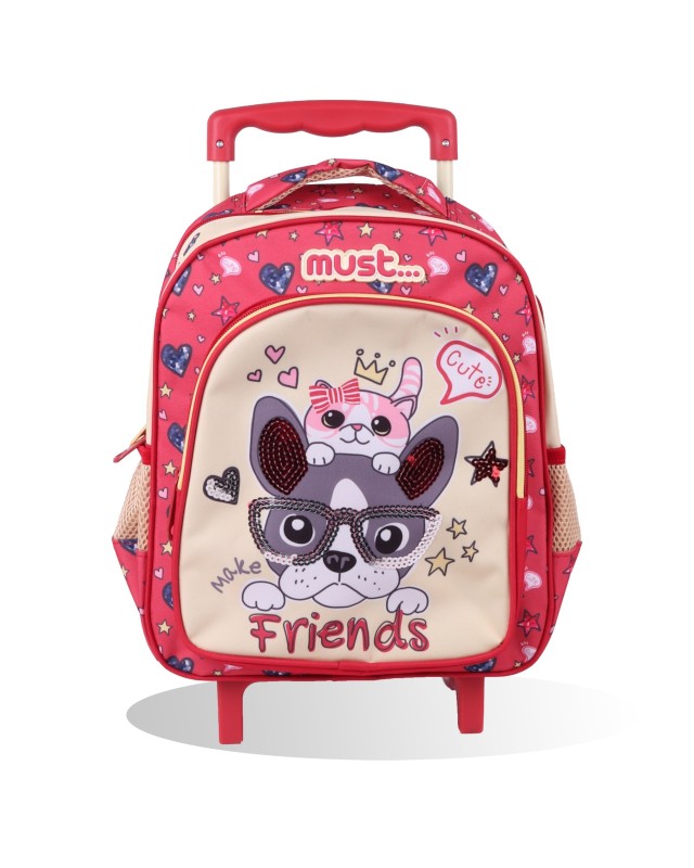 SAC A DOS ENFANT TROLLEY MAKE FRIENDS MUST