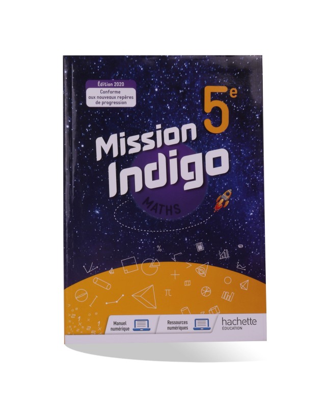 MISSION INDIGO MATHS 5EME
