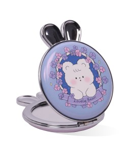 MIROIR DE POCHE LOVELY BEAR-LAPIN TOP425-6