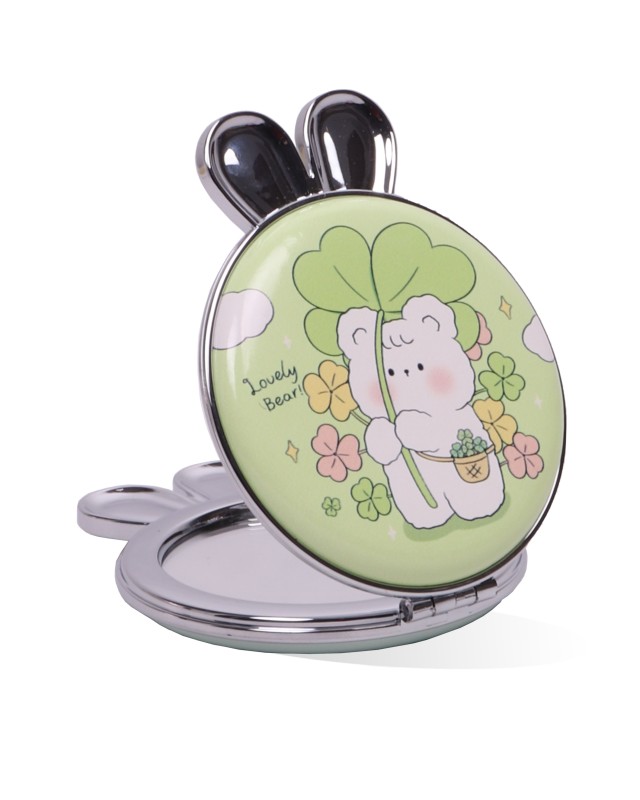 MIROIR DE POCHE LOVELY BEAR-LAPIN TOP425-6