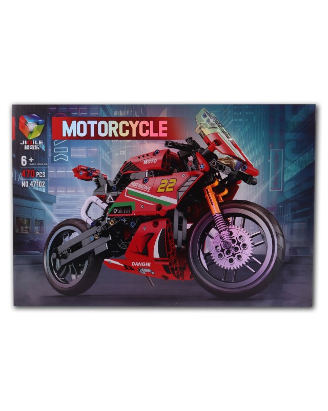 LEGO MOTORCYCLE 470PCS TOP660-52