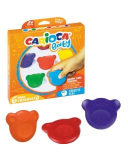 CRAYON PASTEL 6 BEAR CARIOCA BABY