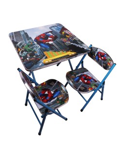 TABLE METAL+ 2 CHAISE  TOP690-8 SPIDERMAN