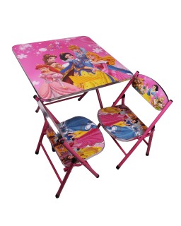 TABLE METAL+ 2 CHAISE  TOP690-8 PRINCESS