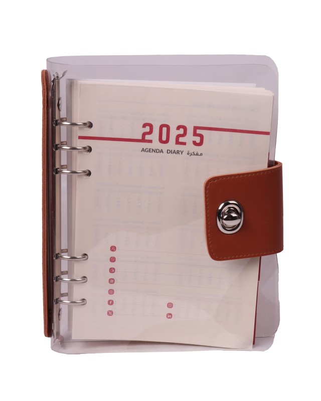 ORGANISEUR CRISTAL S.CUIR 15*21