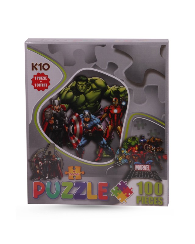 PUZZLE K10 DISNEY HEROES / SPIDER-MAN