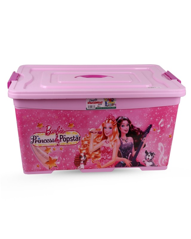 BOX DE RANGEMENT DISNEY 50L BARBIE