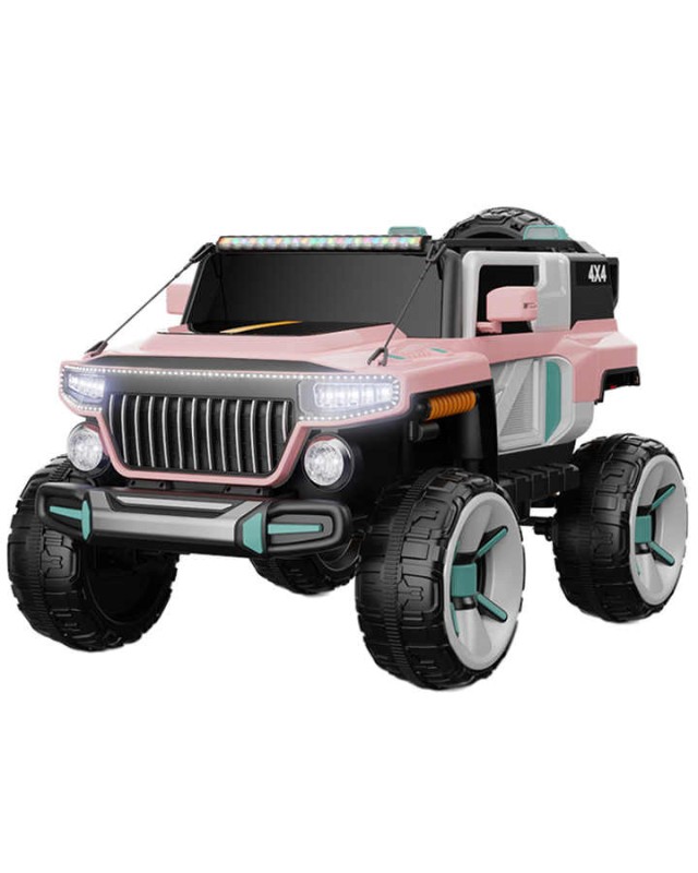 VOITURE BATERIE POLRRIS ROSE