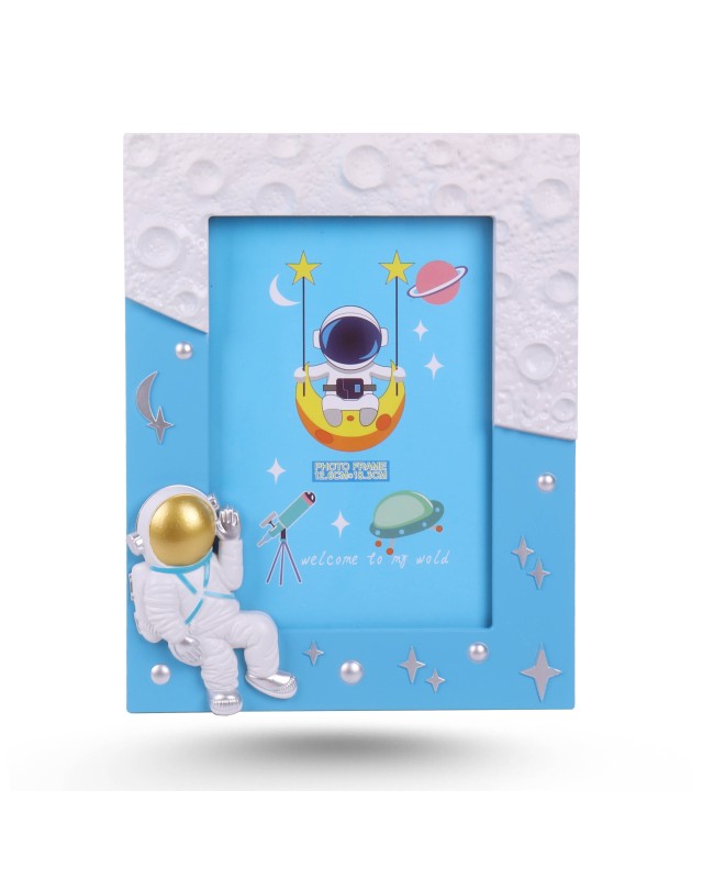 CADRE PHOTO ASTRONAUTE TOP420-5 Bleu