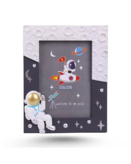 CADRE PHOTO ASTRONAUTE TOP420-5 Gris foncée