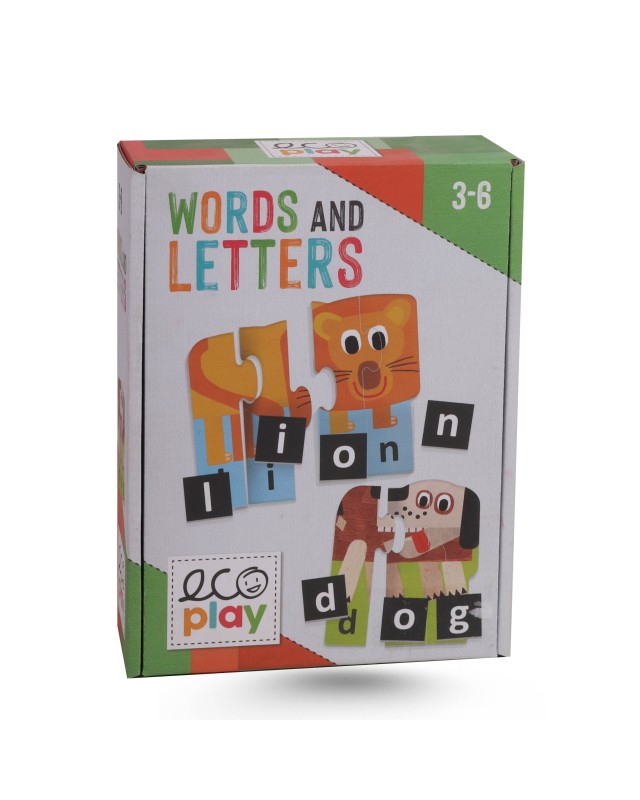 WORDS AND LETTRES 3-6 ECO PLAY