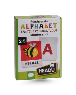 ALPHABET TACTILE ET PHONETIQUE HEADU